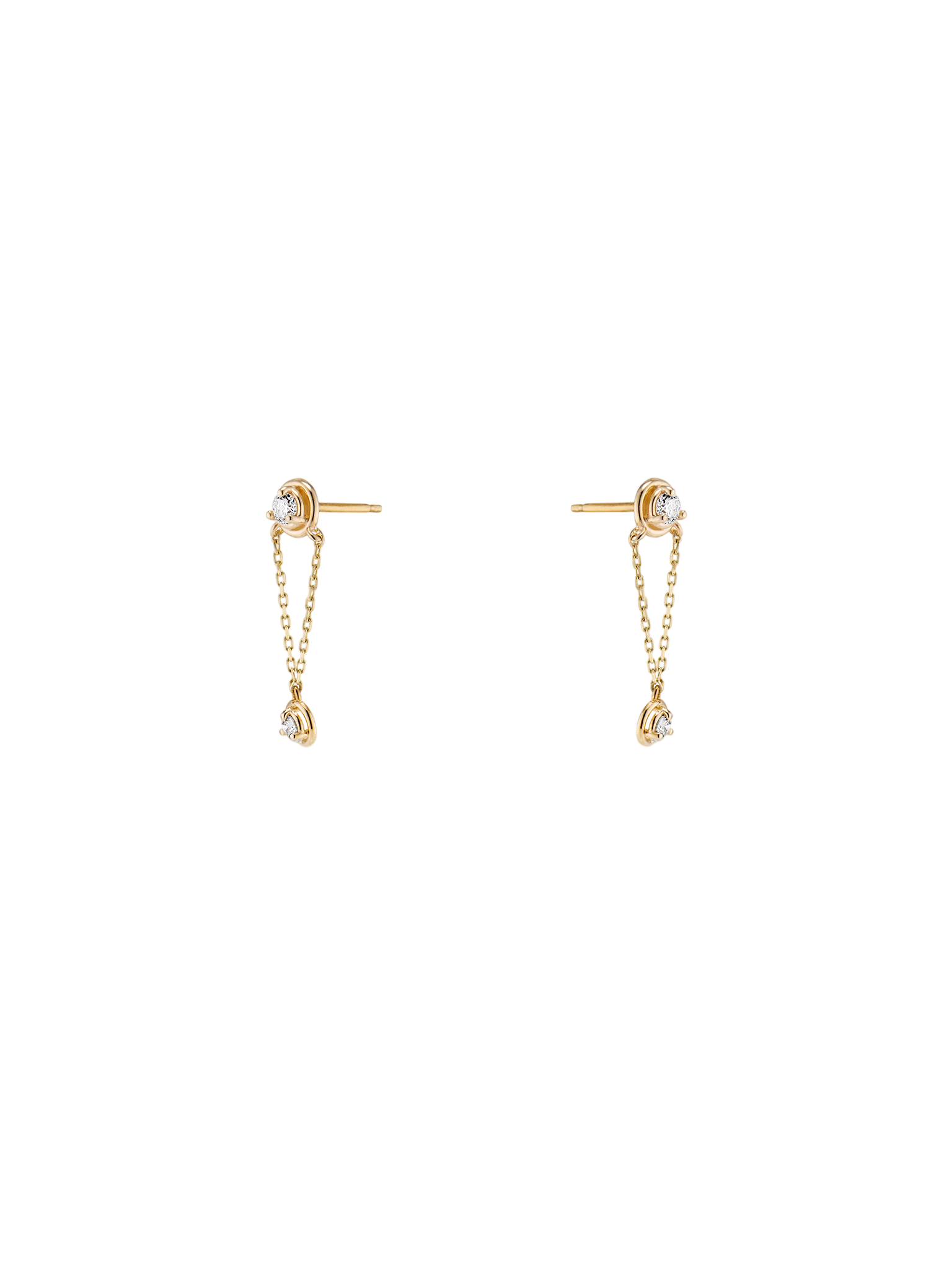 Star align earrings